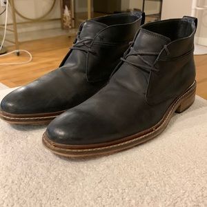 Cole Haan Black Leather Chukka Boot